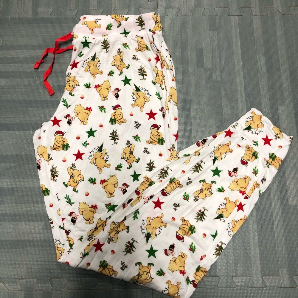 Disney Winnie the Pooh Christmas Bamboo Mama Pants